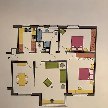 Apartment Executive 2br Near And Center - Dufour 4 *